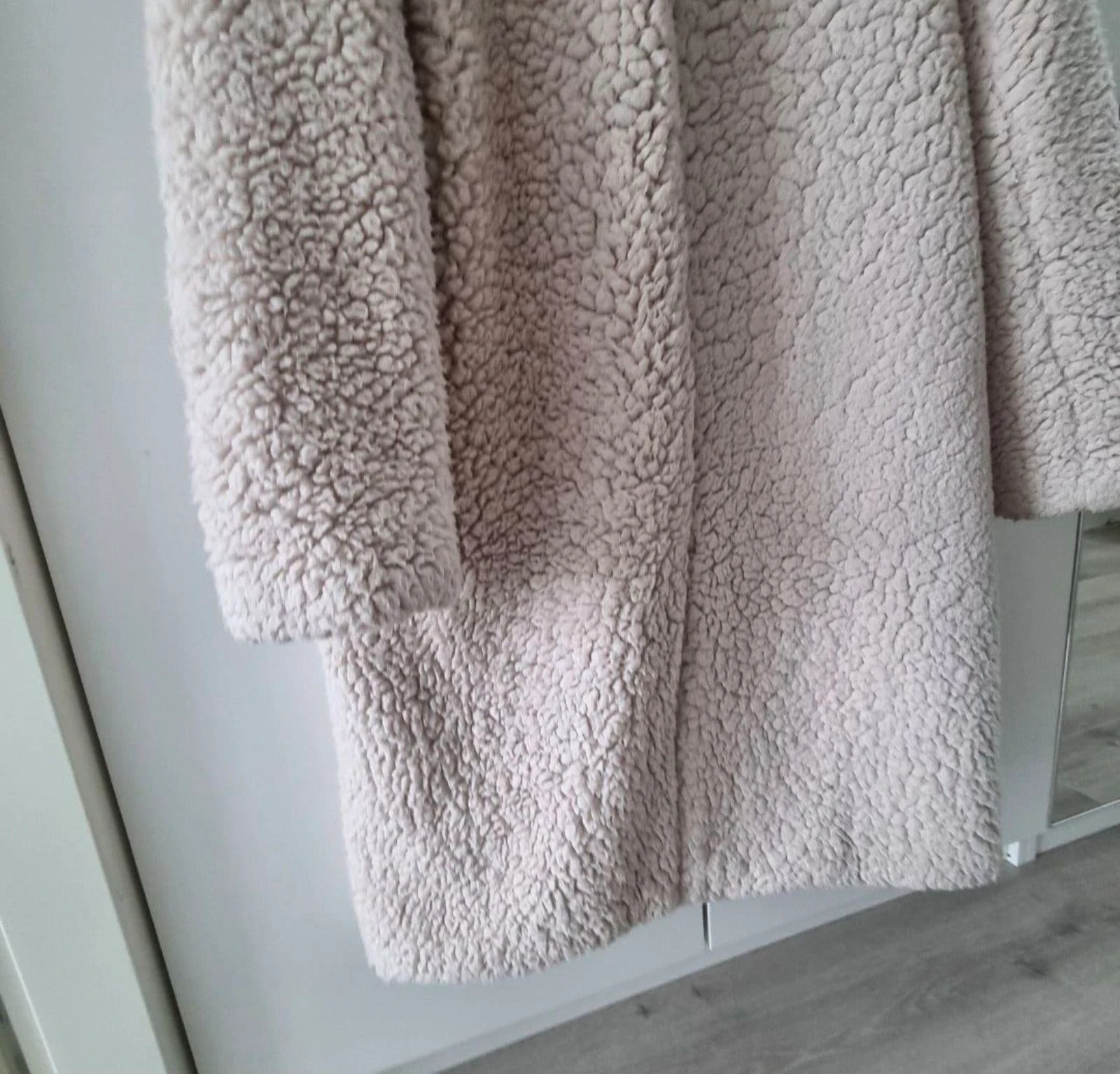 Wibra Chaqueta Teddy Beige / Abrigo de Piel Sintética (Talla L) – Suave y Cálido – photo 10